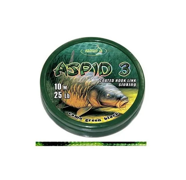Katran&#x20;Ztu&#x017E;en&#x00E1;&#x20;n&#x00E1;vazcov&#x00E1;&#x20;&#x0161;n&#x016F;ra&#x20;Aspid&#x20;3&#x20;25lb,&#x20;10m&#x20;-&#x20;camo&#x20;green&#x20;black