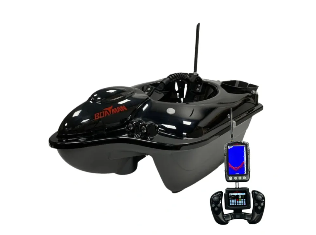 Boatman&#x20;Zav&#x00E1;&#x017E;ec&#x00ED;&#x20;lodi&#x010D;ka&#x20;Fighter&#x20;PRO&#x20;s&#x20;GPS&#x20;a&#x20;Echolotem&#x20;-&#x20;&#x010D;ern&#x00E1;