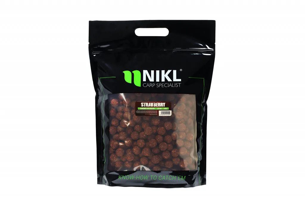 Nikl&#x20;Economic&#x20;Feed&#x20;Boilie&#x20;Strawberry&#x20;5kg