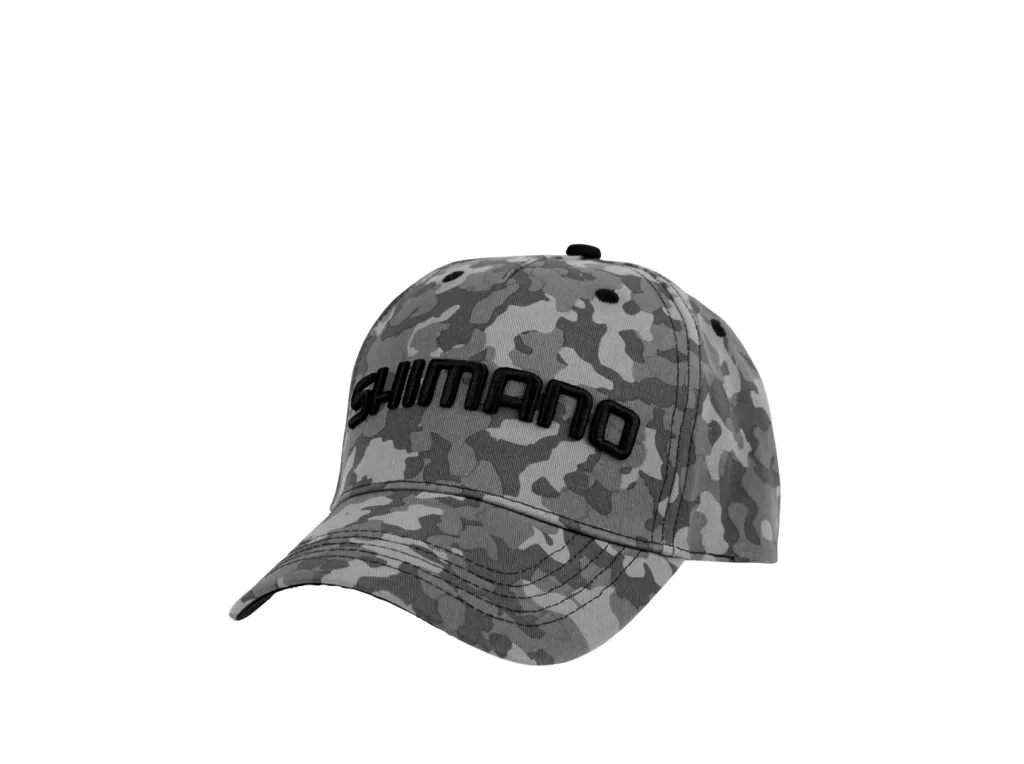 Shimano&#x20;K&#x0161;iltovka&#x20;Wear&#x20;Cap&#x20;Grey&#x20;Camo