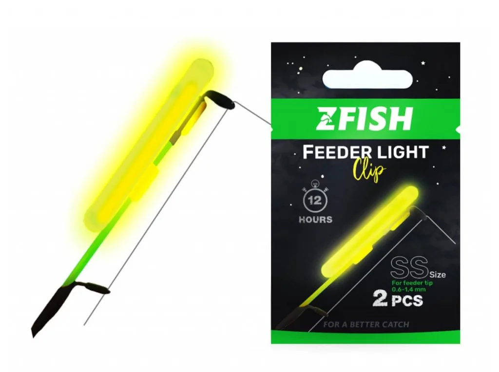 Zfish&#x20;Chemick&#x00E9;&#x20;sv&#x011B;tlo&#x20;Feeder&#x20;Clip&#x20;2ks