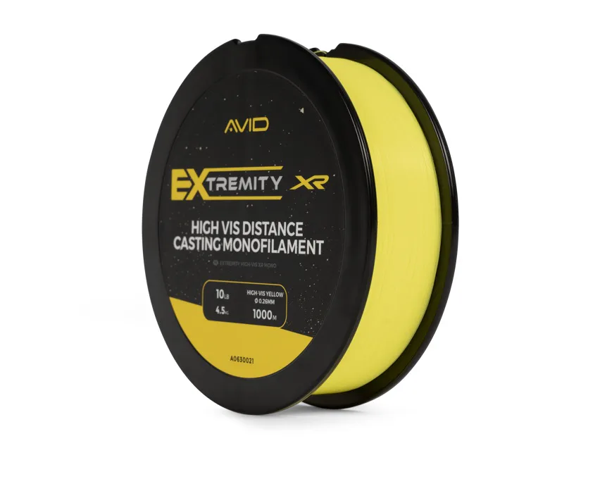 Avid&#x20;Carp&#x20;Vlasec&#x20;Extremity&#x20;Hi-Vis&#x20;XR&#x20;Mono&#x20;1000m