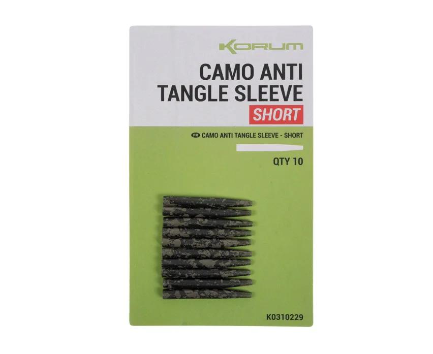 Korum&#x20;P&#x0159;evleky&#x20;Camo&#x20;Anti&#x20;Tangle&#x20;Sleeve&#x20;Short&#x20;10ks