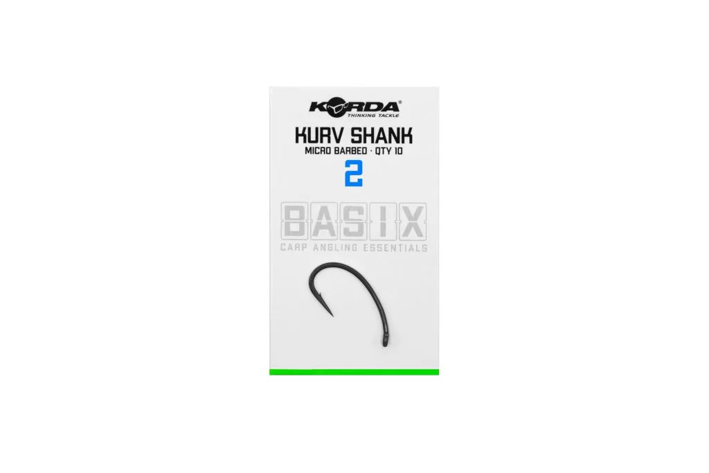 Korda&#x20;H&#x00E1;&#x010D;ky&#x20;Basix&#x20;Kurv&#x20;Shank&#x20;Micro&#x20;Barbed&#x20;10ks
