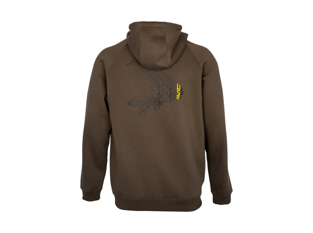 Avid&#x20;Carp&#x20;Mikina&#x20;Compound&#x20;Zip&#x20;Hoodie&#x20;Brown