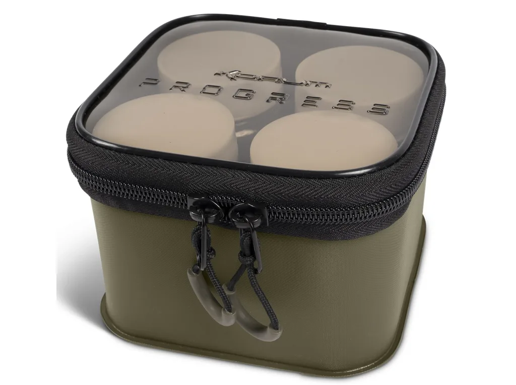 Korum&#x20;Pouzdro&#x20;Progress&#x20;EVA&#x20;Hookbait&#x20;Pouch&#x20;4&#x20;Tub