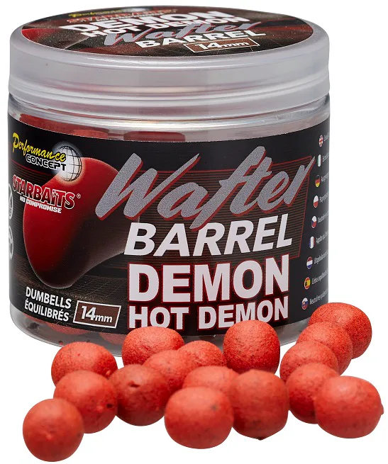 Starbaits&#x20;Wafter&#x20;Hot&#x20;Demon&#x20;14mm,&#x20;50g