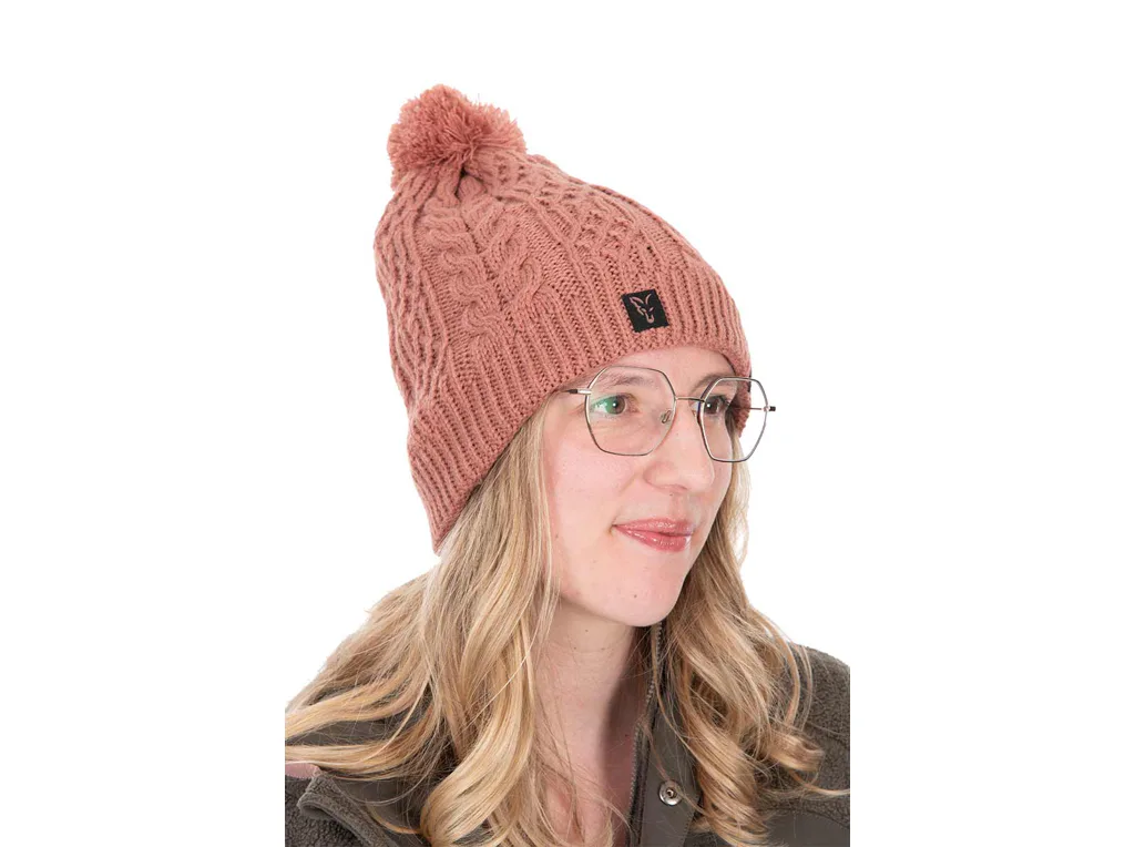 Ladies&#x20;Knitted&#x20;Bobble&#x20;Hat