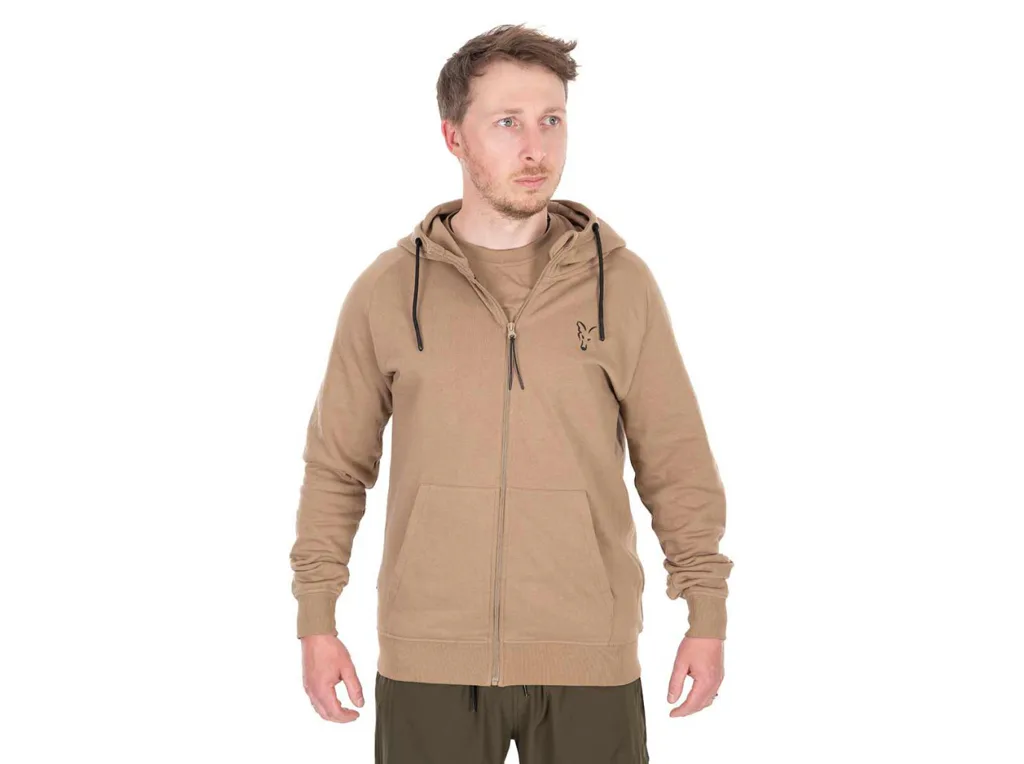 Fox&#x20;Mikina&#x20;Collection&#x20;LW&#x20;Zip&#x20;Hoody&#x20;Tan&#x20;LTD