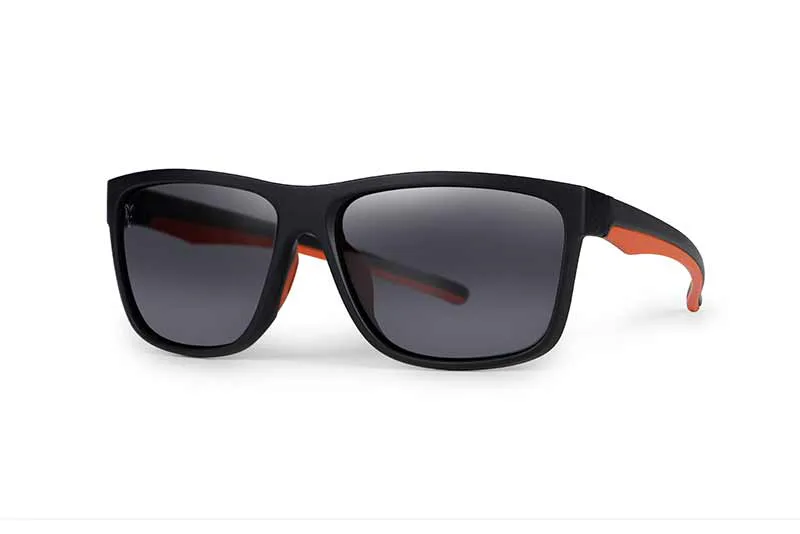 Fox&#x20;Br&#x00FD;le&#x20;Collection&#x20;Black&#x20;&amp;&#x20;Orange&#x20;Shades&#x20;&#x2013;&#x20;Grey&#x20;Lens