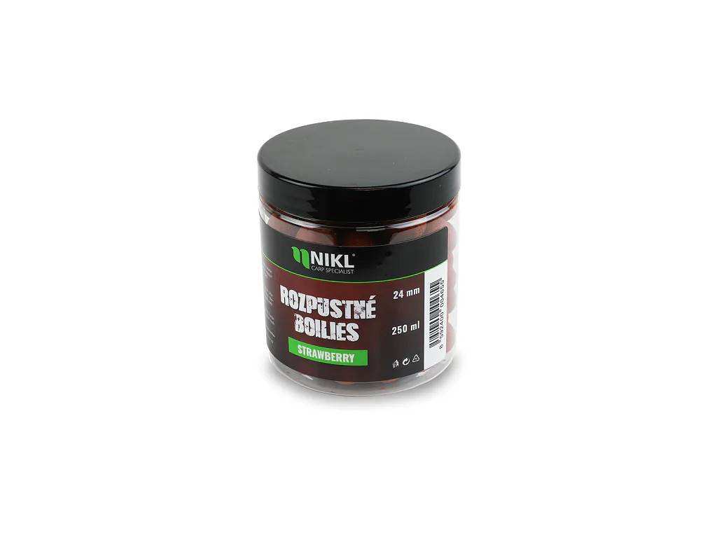 Nikl&#x20;Rozpustn&#x00E9;&#x20;boilies&#x20;Strawberry&#x20;250ml