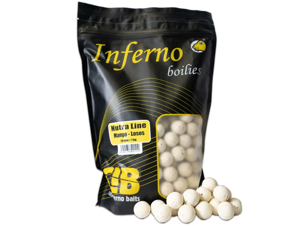 Carp&#x20;Inferno&#x20;Boilies&#x20;Nutra&#x20;Line&#x20;-&#x20;Mango&#x2F;Losos&#x20;20mm,&#x20;1kg