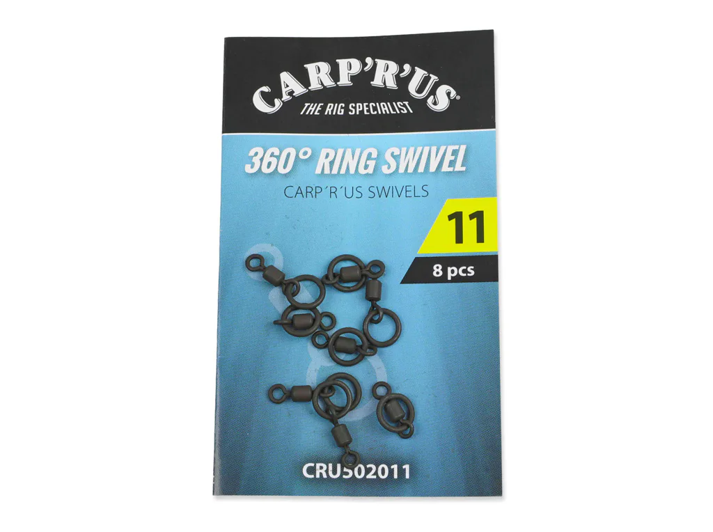 Carp&#x00B4;R&#x00B4;Us&#x20;Obratl&#x00ED;ky&#x20;360&#x00B0;&#x20;Ring&#x20;Swivel&#x20;vel.11,&#x20;8ks