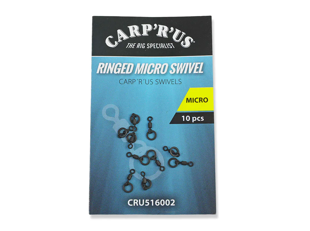 Carp&#x00B4;R&#x00B4;Us&#x20;Obratl&#x00ED;ky&#x20;Ringed&#x20;Micro&#x20;Swivel&#x20;10ks