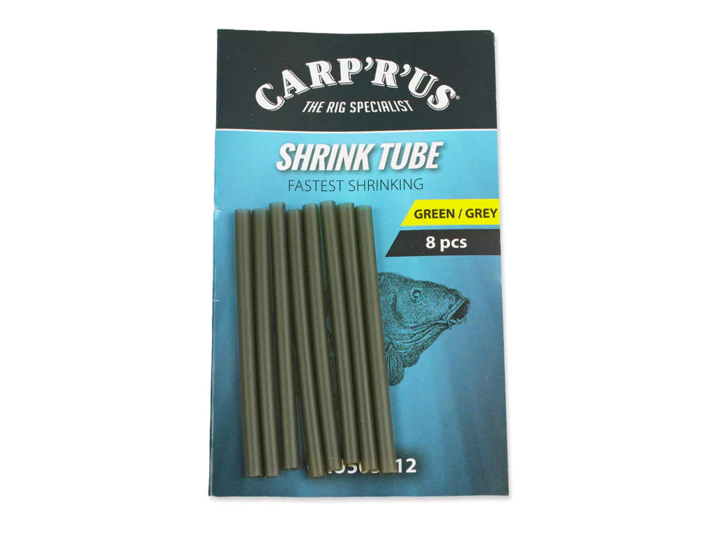 Carp&#x00B4;R&#x00B4;Us&#x20;Smr&#x0161;&#x0165;ovac&#x00ED;&#x20;trubi&#x010D;ky&#x20;Shrinktube&#x20;Green&#x2F;Grey&#x20;8ks