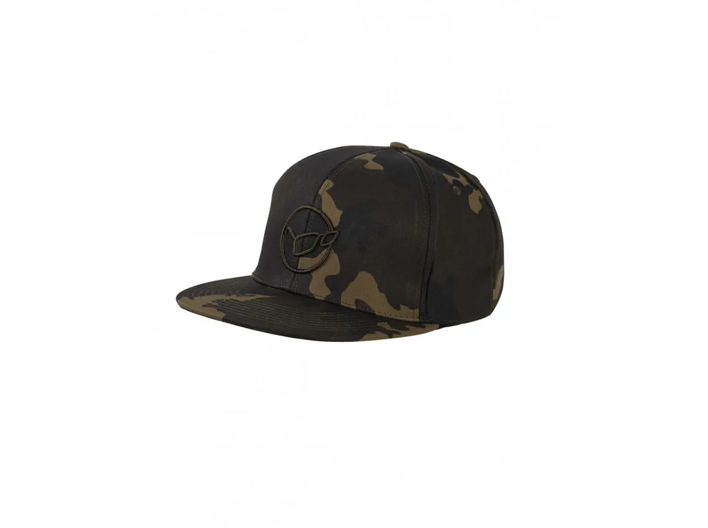 Korda Kšiltovka Snapback Cap Dark Kamo