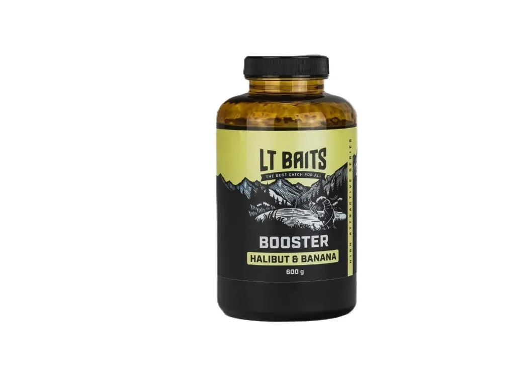 LT baits Booster Halibut Banana 600g