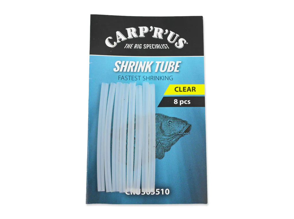 Carp´R´Us Smršťovací trubičky Shrinktube Clear 8ks