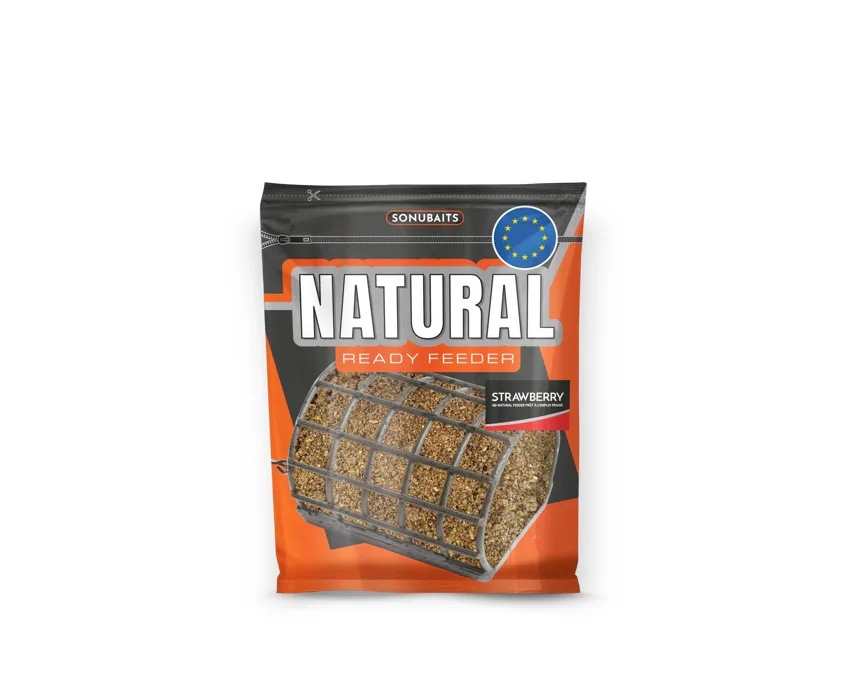 Sonubaits Vnadící směs Natural Ready Feeder Strawberry 750g