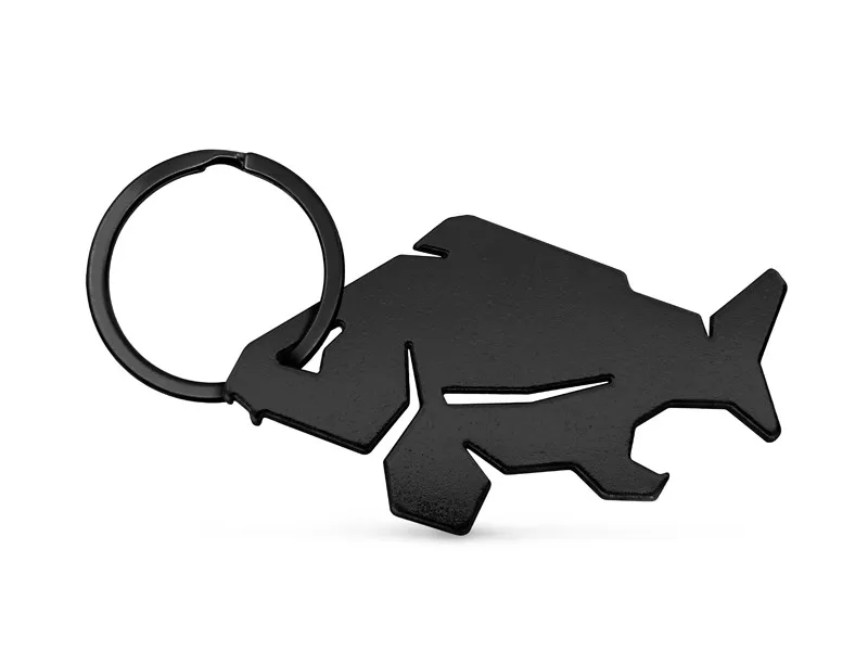 Delphin Klíčenka s otvírákem na láhve Carpener černá