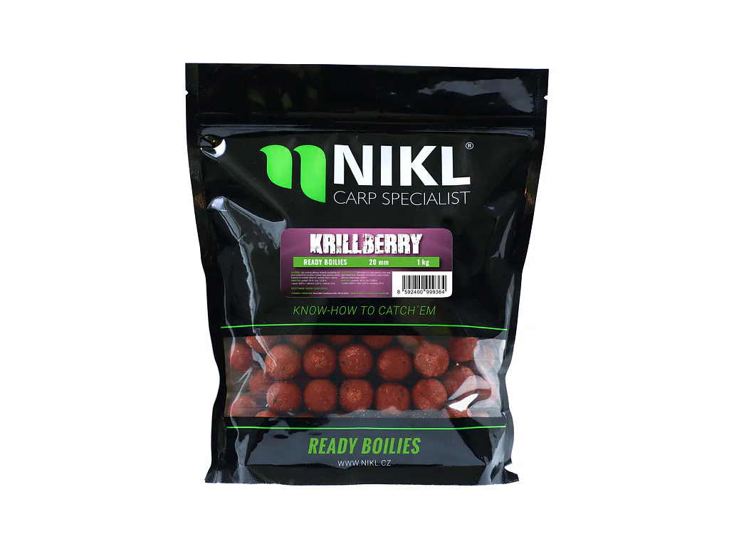 Nikl Ready boilie Krill Berry