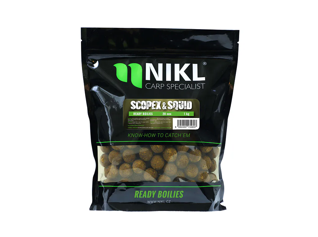 Nikl Ready boilie Scopex &amp; Squid