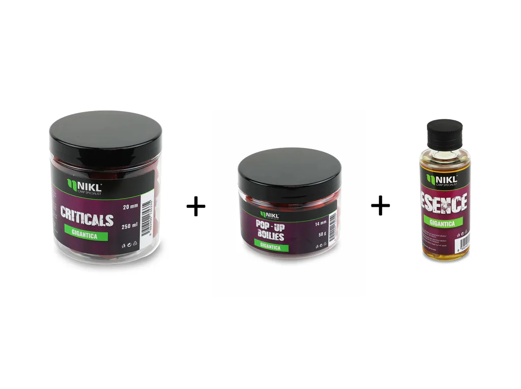 Nikl Criticals + Plovoucí boilies + Esence Gigantica