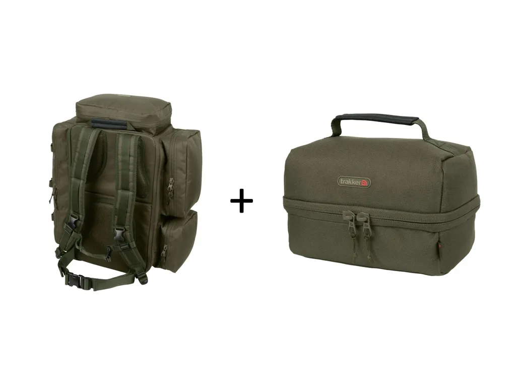 Trakker Batoh NXG Deluxe + Pouzdro na PVA a bižuterii NXG