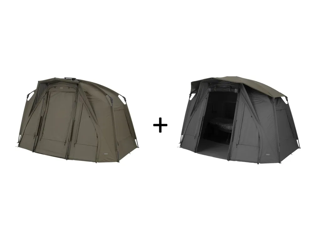 Trakker Bivak Tempest RS 100 + Kšilt Skull Cap