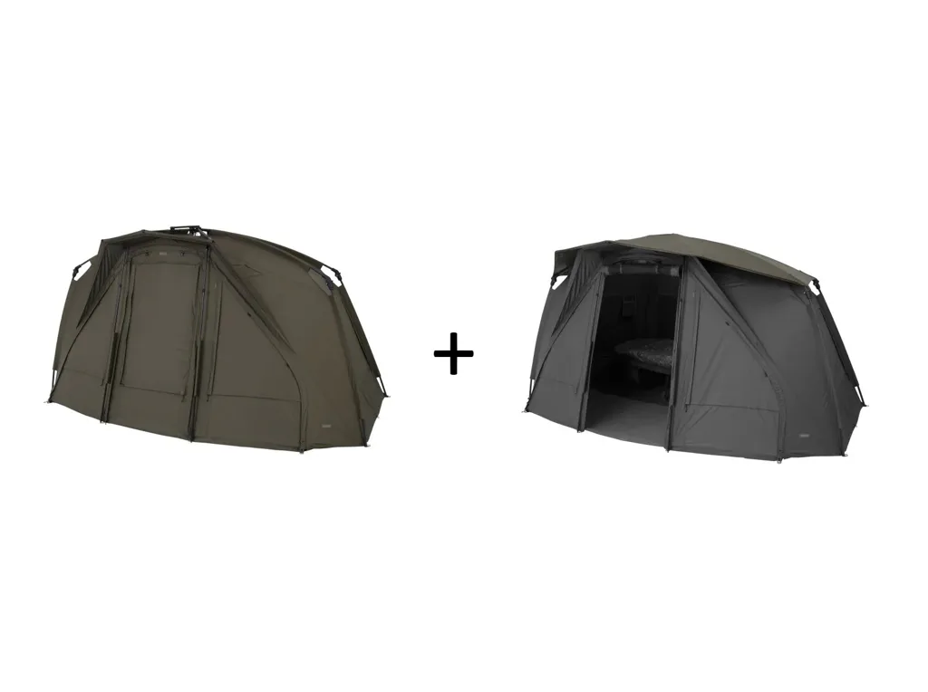 Trakker Bivak Tempest RS 150 + Kšilt Skull Cap