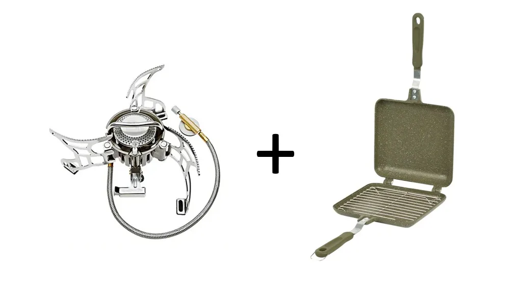 Trakker Vařič Armolife CG-3 Stove + Toaster Armolife Marble Grill Toaster XL