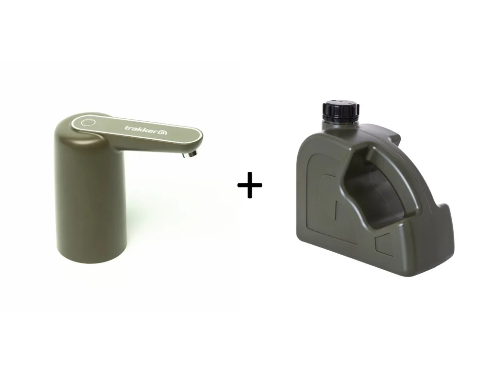 Trakker Automatická pumpa Powerflo USB Tap + Kanystr Icon Water Carrier 5l