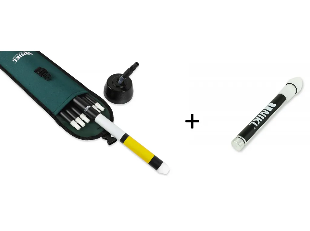 Nikl Tyčová bojka šroubovací 6,5m se zátěží a obalem + Světýlko s nočním senzorem