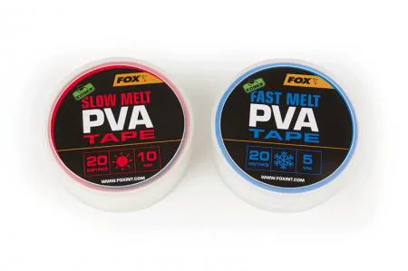 Fox&#x20;PVA&#x20;P&#x00E1;ska&#x20;Edges&#x20;Fast&#x20;melt&#x20;PVA&#x20;Tape&#x20;5mm,&#x20;40m
