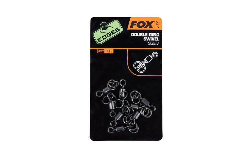 Fox&#x20;Obratl&#x00ED;k&#x20;s&#x20;2&#x20;krou&#x017E;ky&#x20;Edges&#x20;Double&#x20;Ring&#x20;Swivel&#x20;vel.&#x20;7,&#x20;8ks