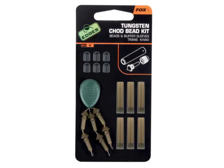 Fox&#x20;Set&#x20;na&#x20;v&#x00FD;robu&#x20;mont&#x00E1;&#x017E;&#x00ED;&#x20;Edges&#x20;Tungsten&#x20;Chod&#x20;Bead&#x20;Kit&#x20;6ks