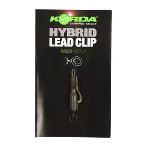 Korda&#x20;Z&#x00E1;v&#x011B;sky&#x20;na&#x20;olovo&#x20;s&#x20;obratl&#x00ED;kem&#x20;Hybrid&#x20;Lead&#x20;Clips&#x20;Silt&#x20;5ks