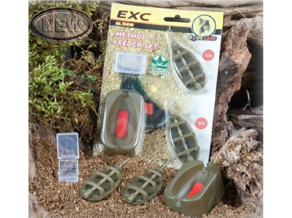 Extra&#x20;Carp&#x20;Method&#x20;Feeder&#x20;Set&#x20;50g,&#x20;60g&#x20;&#x2B;&#x20;formi&#x010D;ka