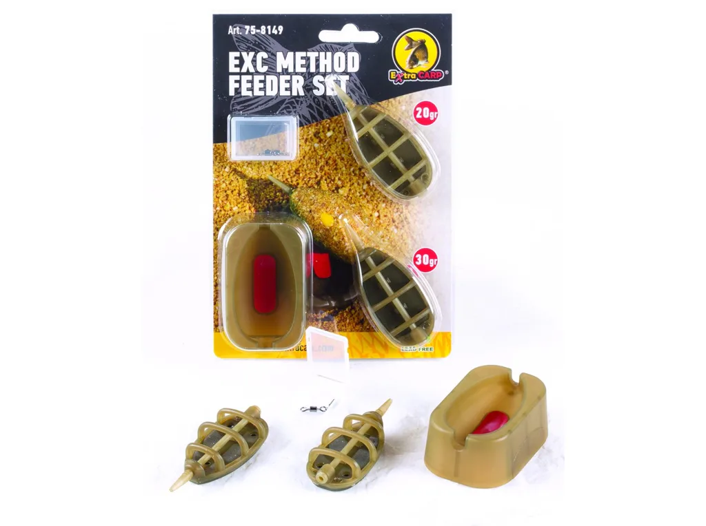 Extra Carp Method Feeder Set 50g, 60g + formička